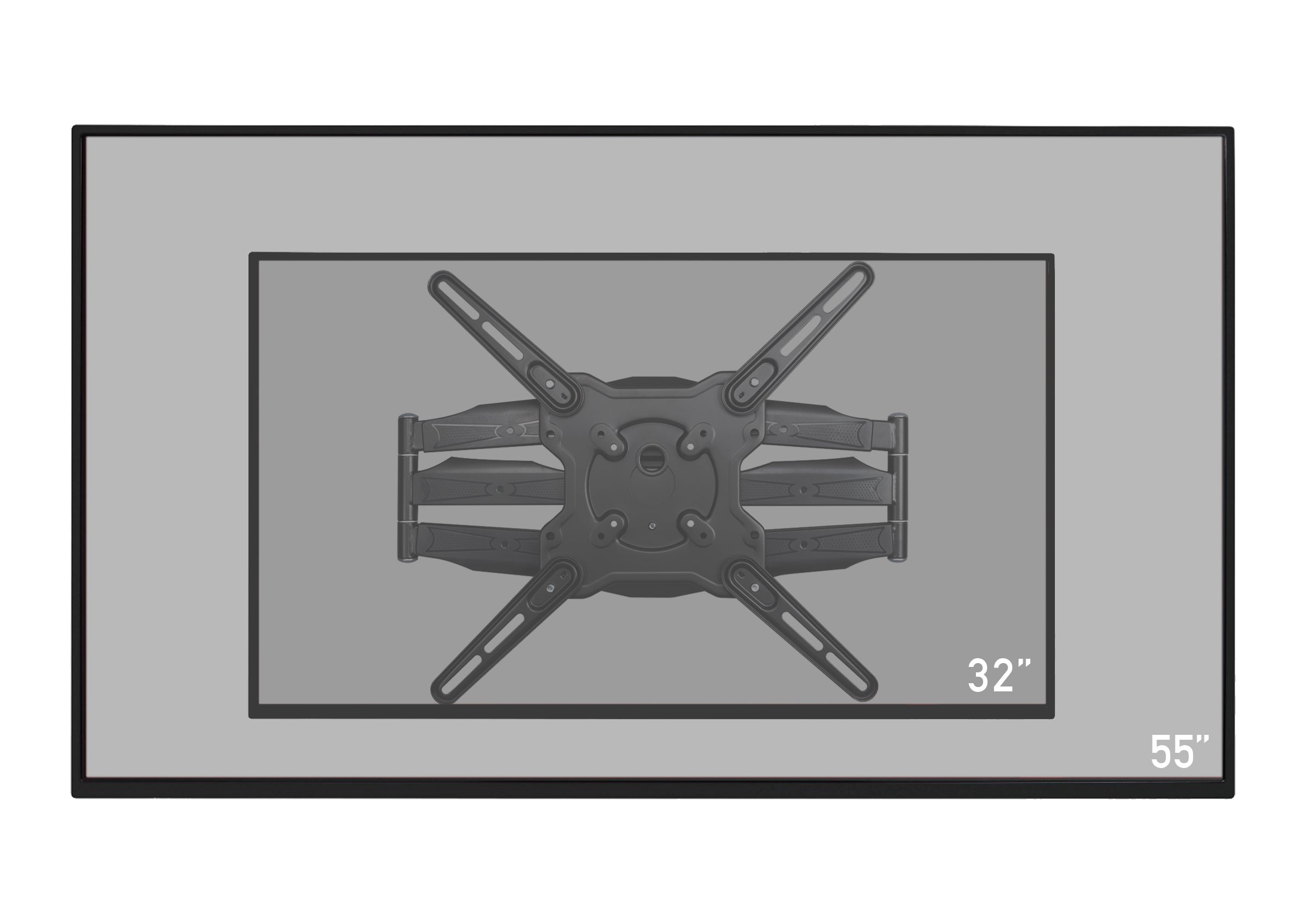celexon-adjust-srt55470-support-tv-mural-32-55-pouces image 1