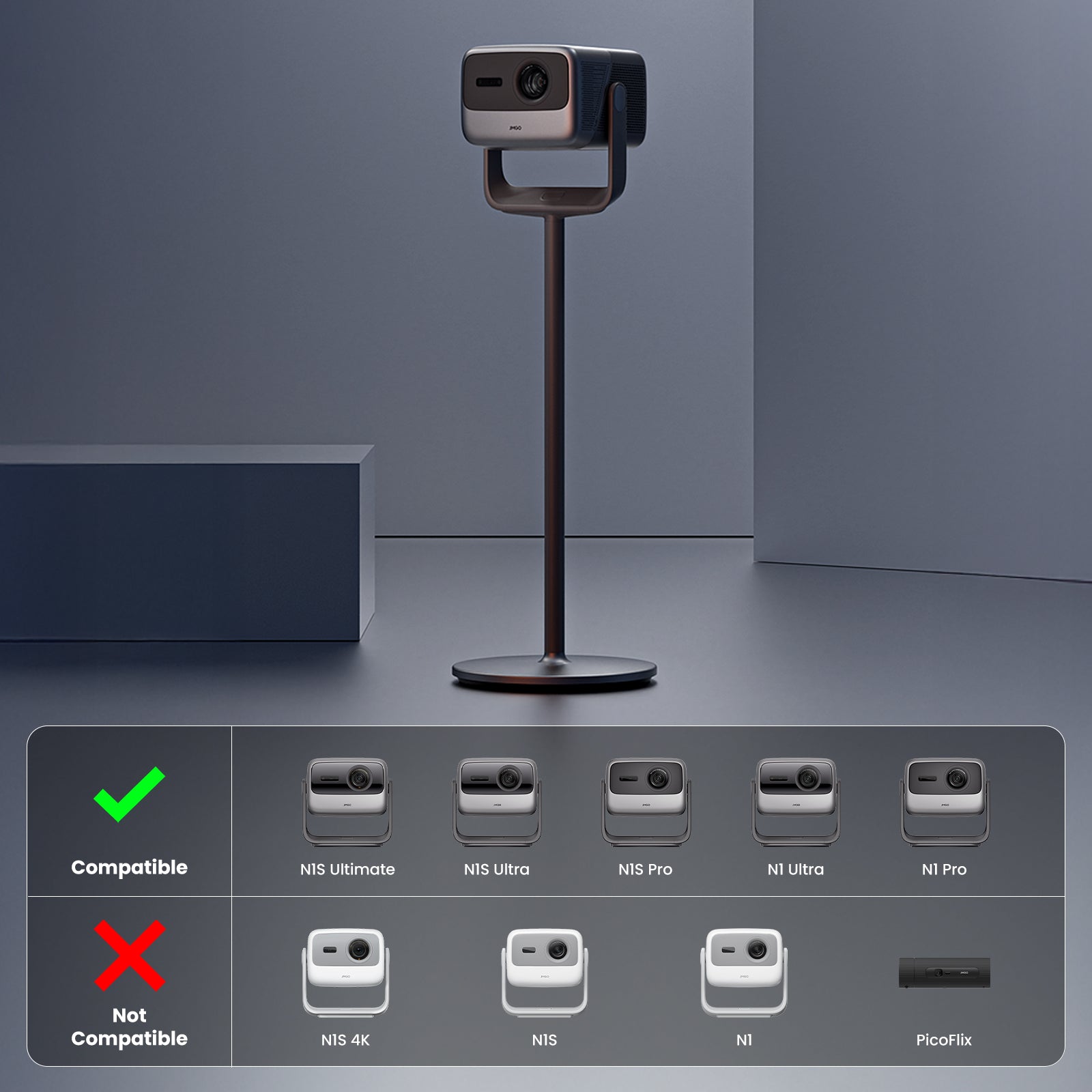 jmgo-support-de-sol-projecteur-n1s-ultimate-ultra-pro-360 image 2