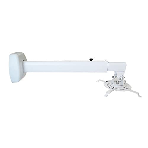 kimex-support-vid-oprojecteur-mural-focale-courte-120cm-blanc image 1