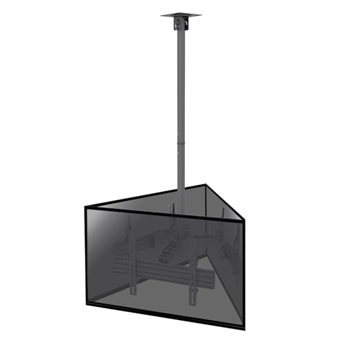 kimex-014-6003-support-tv-plafond-3-crans-32-65 image 2