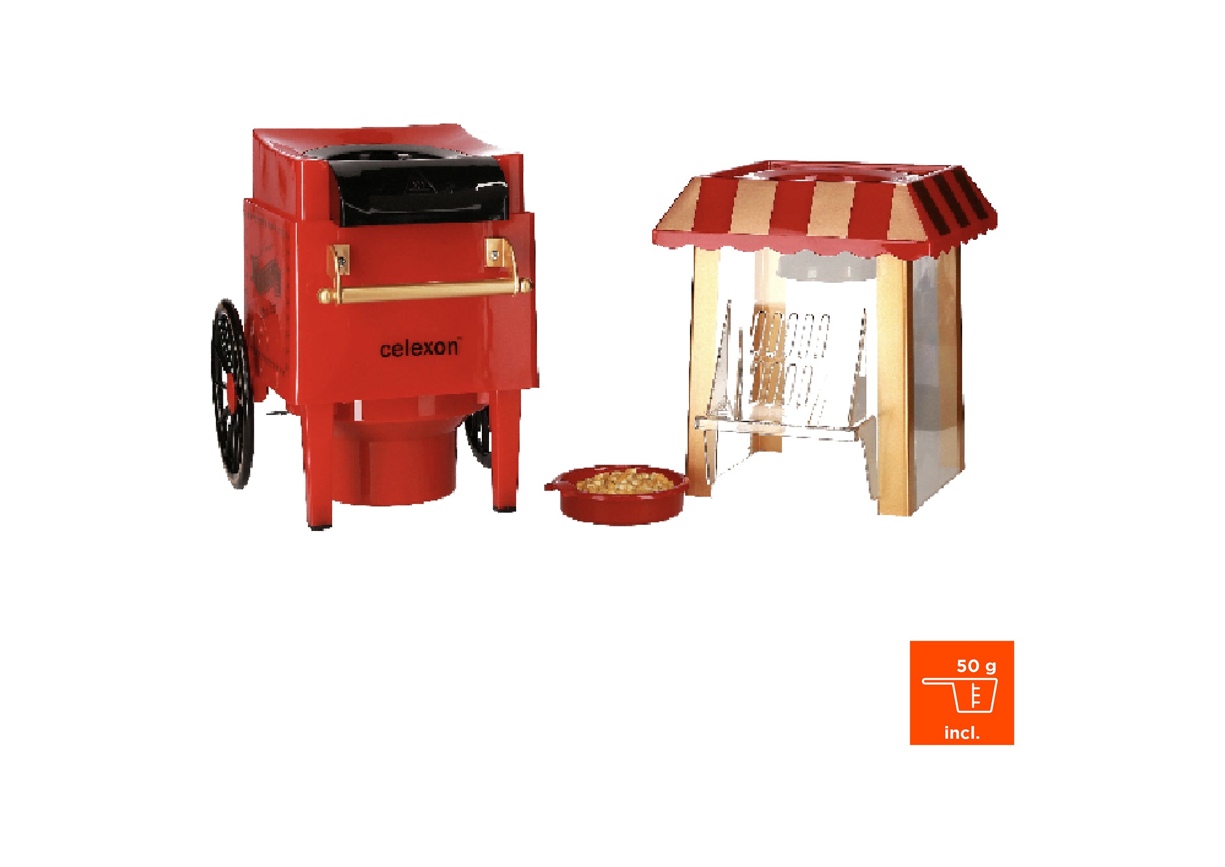 celexon-cinepop-cp500-machine-popcorn-air-chaud-1200-w image 6