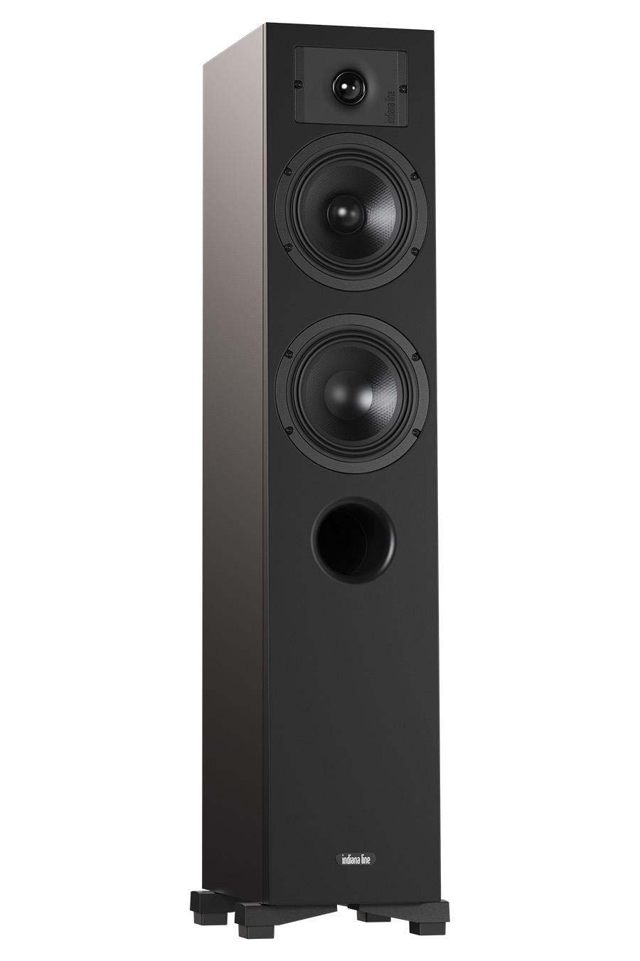 indiana-line-diva-5-enceinte-colonne-noire-fa-ade-mate-inclin-e image 3