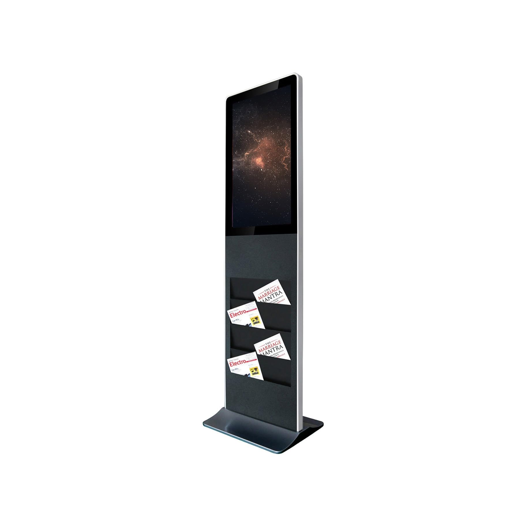 kimex-161-3201tb-totem-tactile-32-full-hd-porte-brochures image 1
