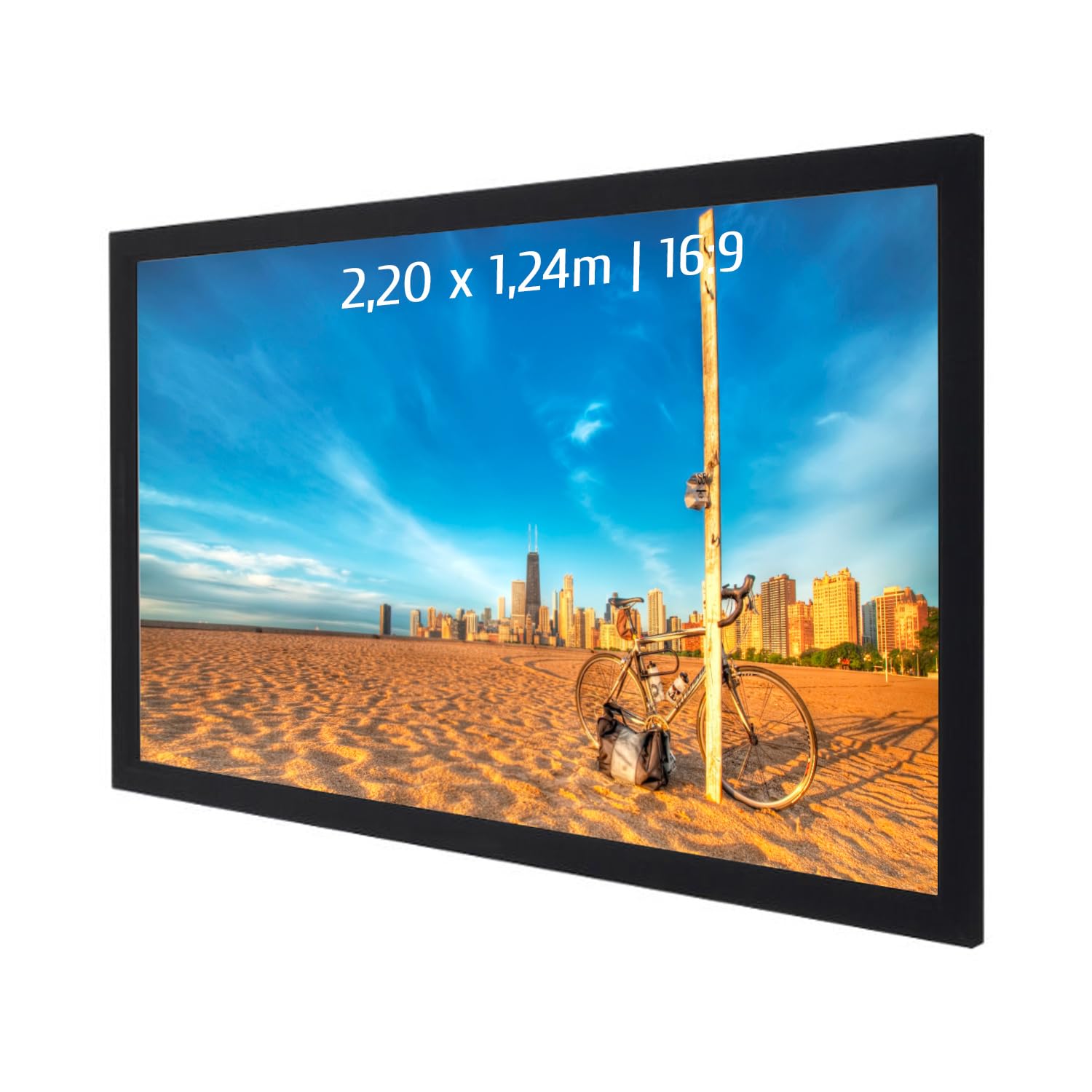 kimex-cran-de-projection-cadre-16-9-220x124cm-fixe image 1