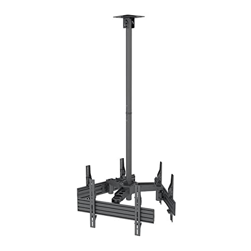 kimex-014-6003-support-tv-plafond-3-crans-32-65 image 4