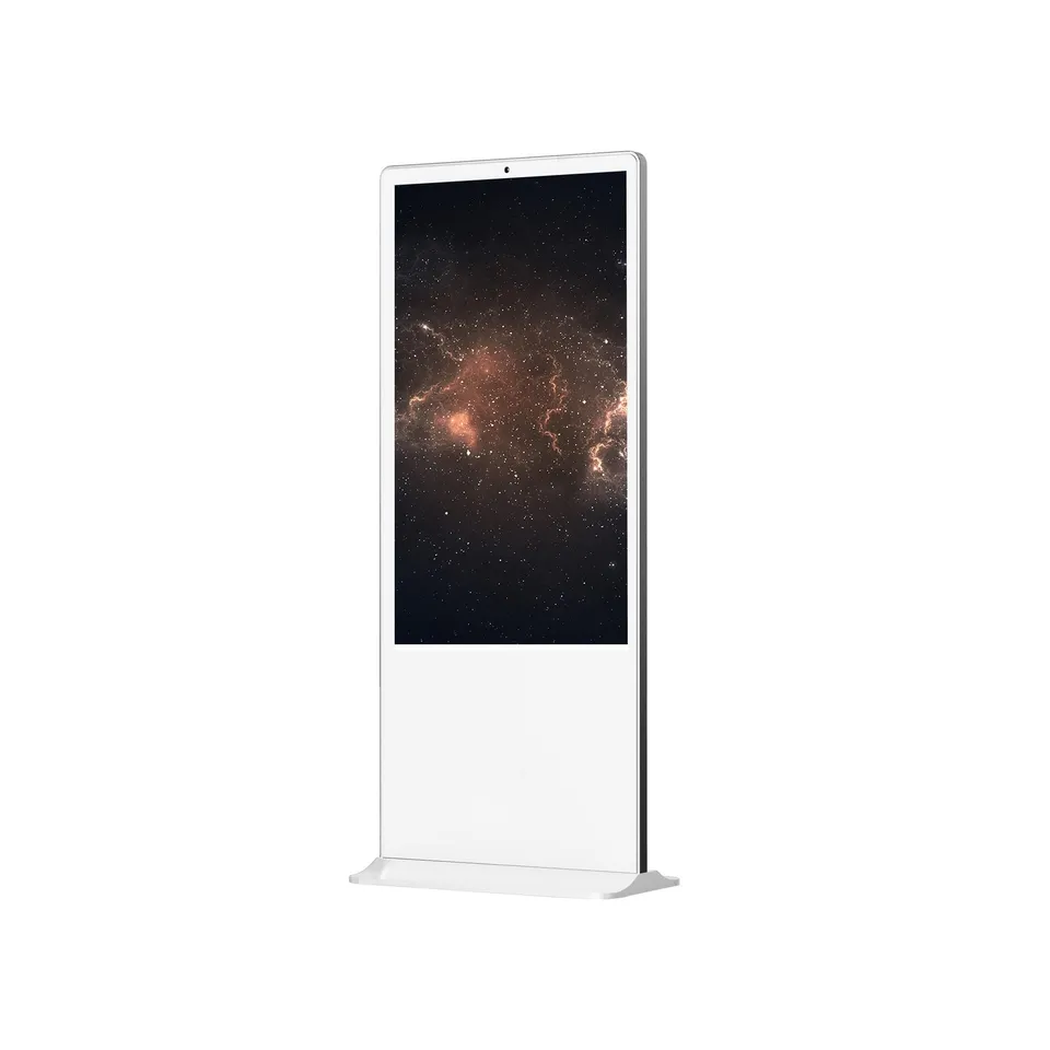 kimex-totems-vid-o-161-4310t-totem-tactile-43-blanc-full-hd image 1