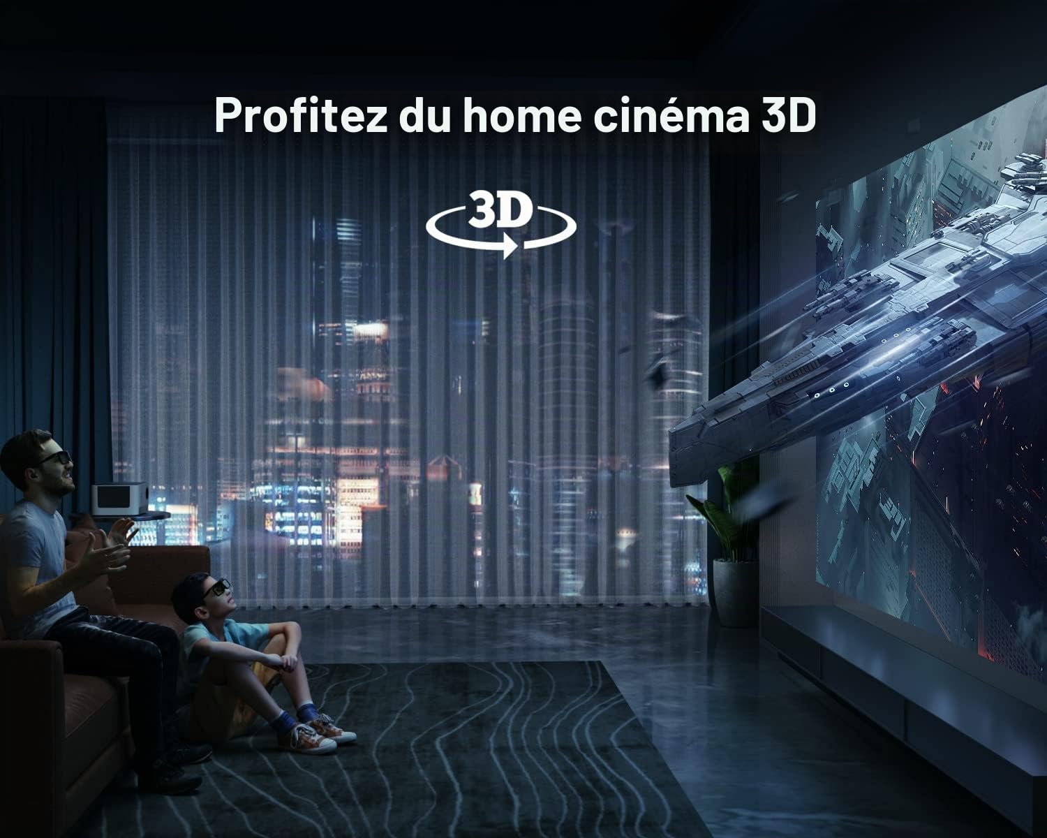 dangbei-lunettes-3d-actives-rechargeables-dlp-link image 6