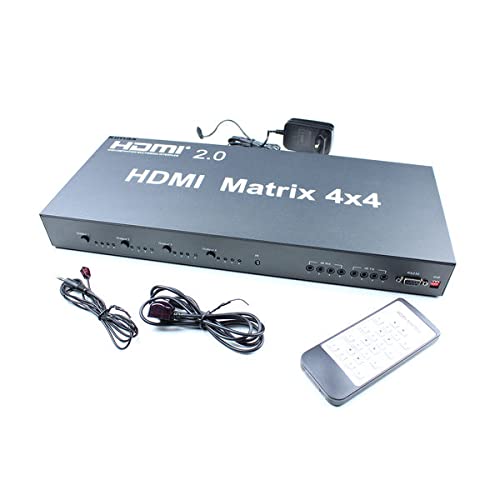 kimex-matrice-hdmi-2-0-4x4-r-partiteur-4k-60hz-4-entr-es-4-sorties image 3