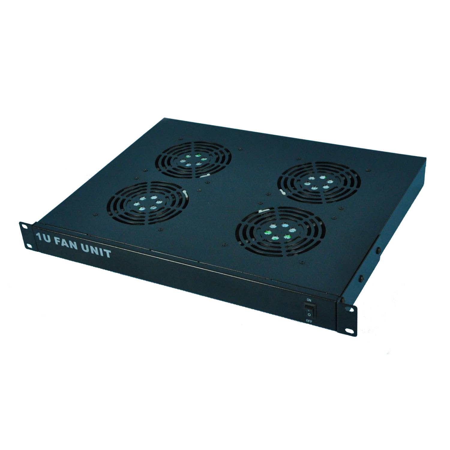 kimex-bloc-4-ventilateurs-rack-19-1u-ventilation-baie-brassage image 1