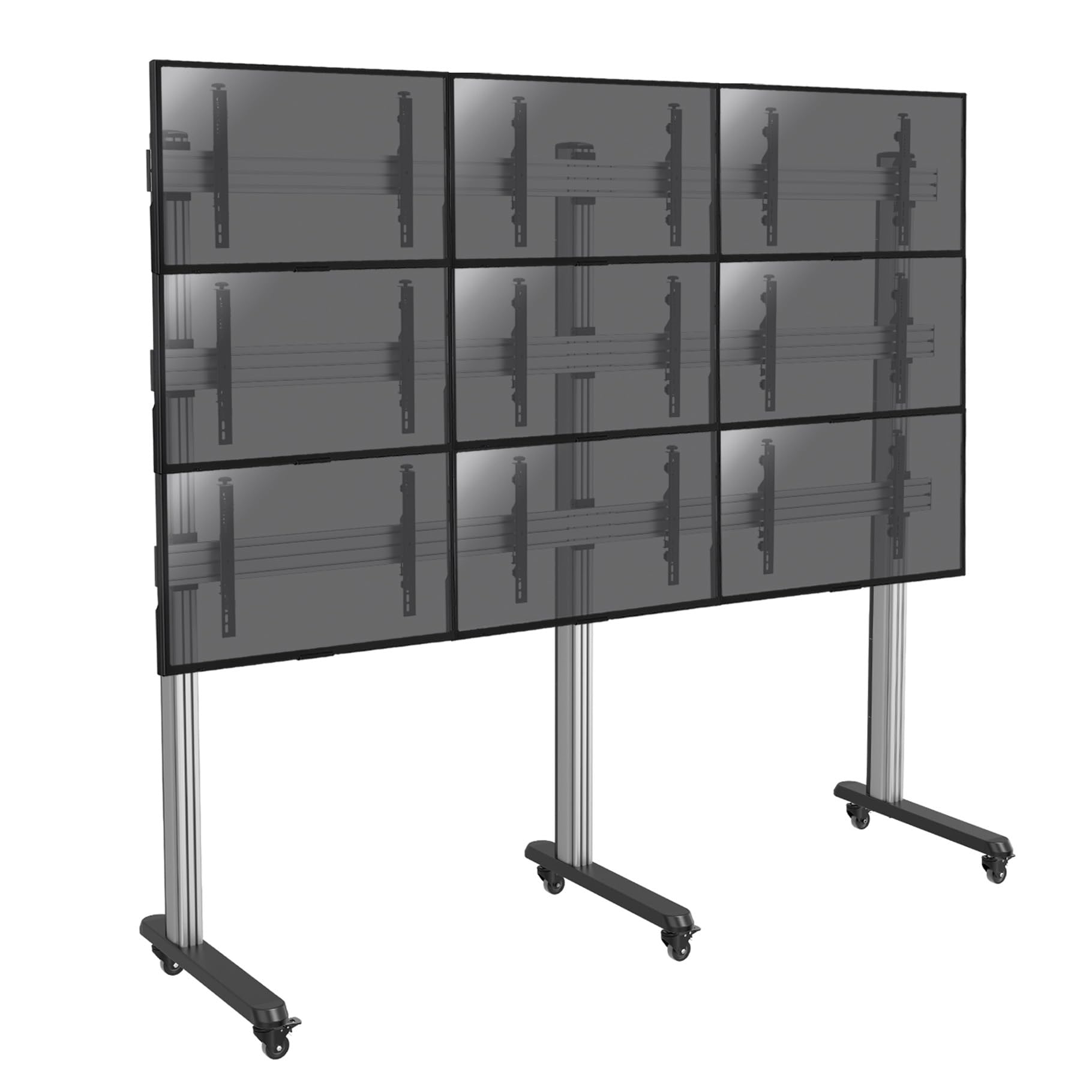 kimex-031-2900k2-support-tv-mur-d-images-9-crans-roulettes image 1