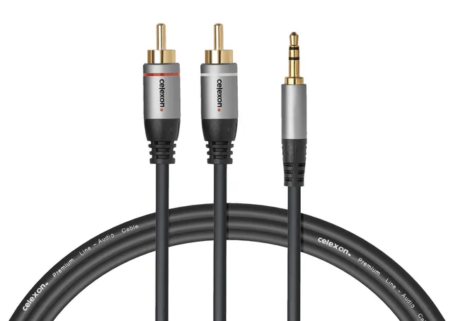 celexon-pro-c-ble-audio-2x-rca-vers-jack-3-5mm-10m image 1