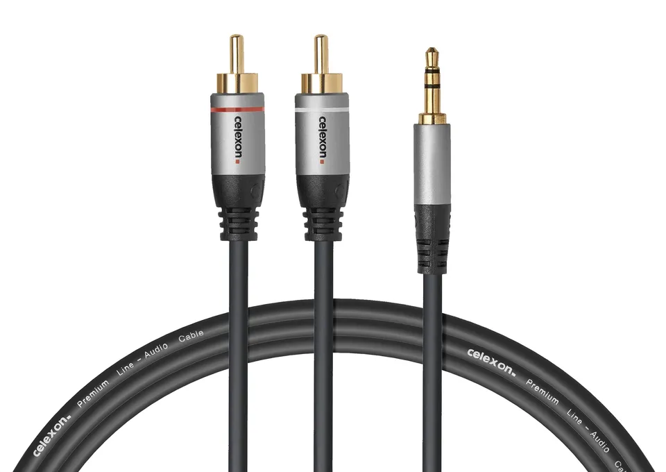 celexon-pro-c-ble-audio-2x-rca-vers-jack-3-5mm-10m image 1