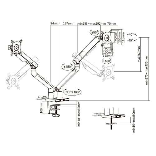 kimex-015-2412-support-double-cran-17-32-blanc-usb image 8