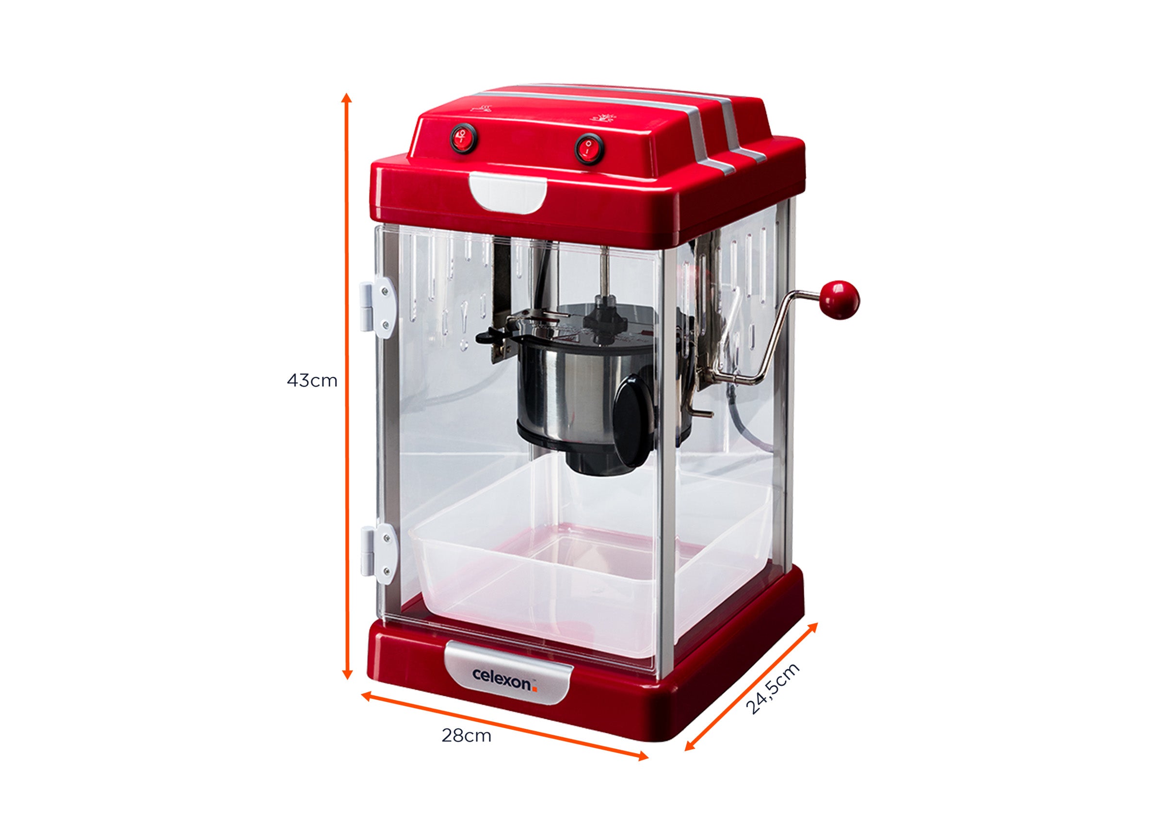 celexon-cinepop-cp1000-machine-popcorn-r-tro-60g image 6