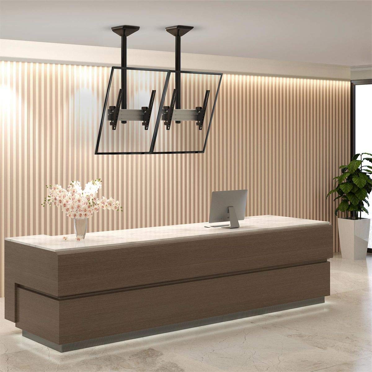 kimex-031-4110k1-support-plafond-tv-43-75-portrait-100-cm image 3