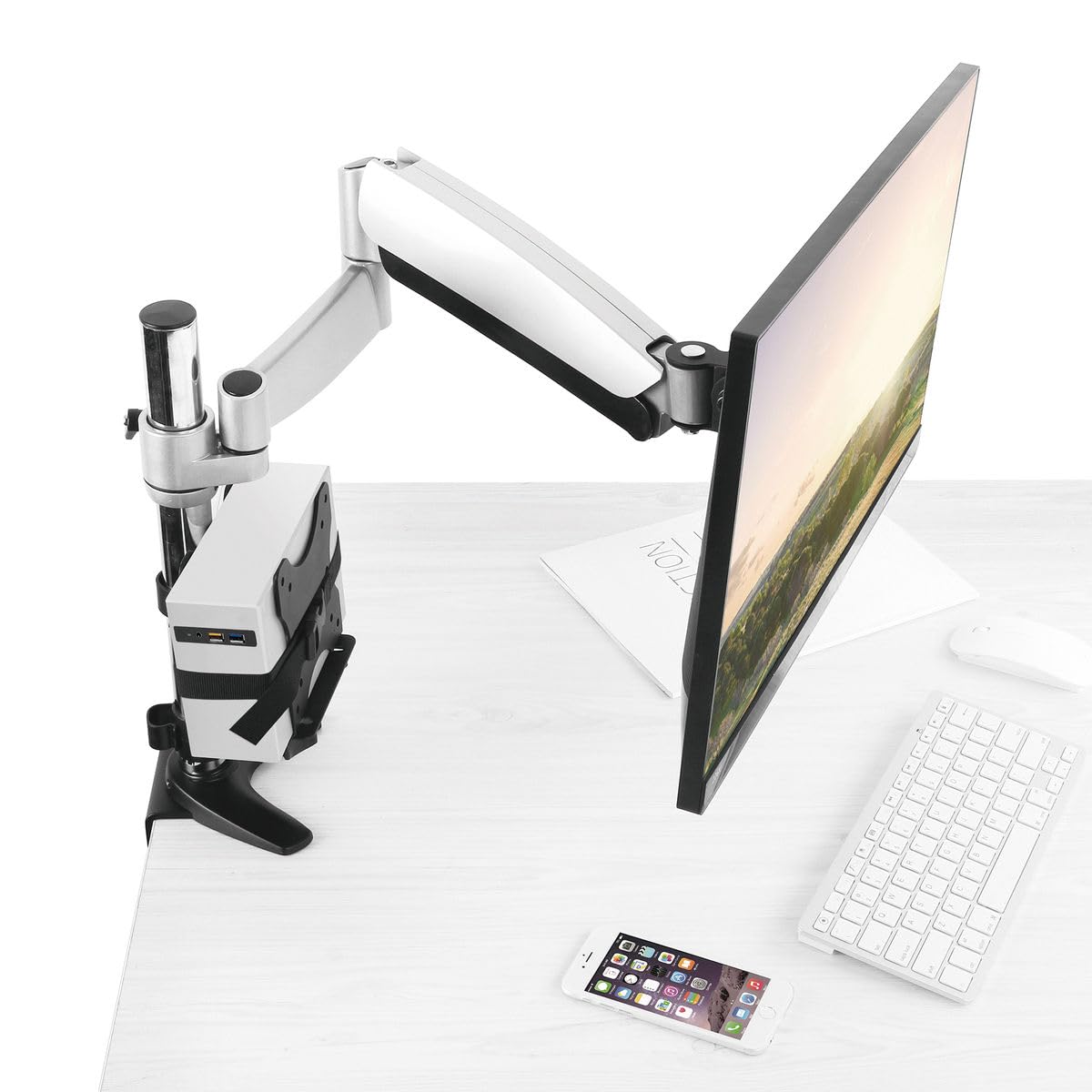 kimex-039-0007-support-mini-pc-universel-fixation-vesa-bureau image 8