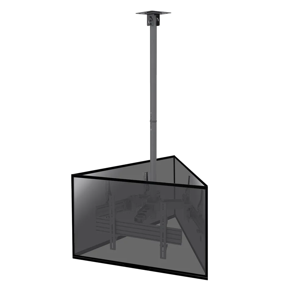 kimex-014-6003-support-tv-plafond-3-crans-32-65 image 1