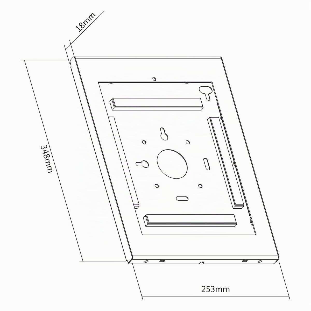 kimex-091-3141k1-support-tablette-sol-ipad-pro-12-9-antivol image 3