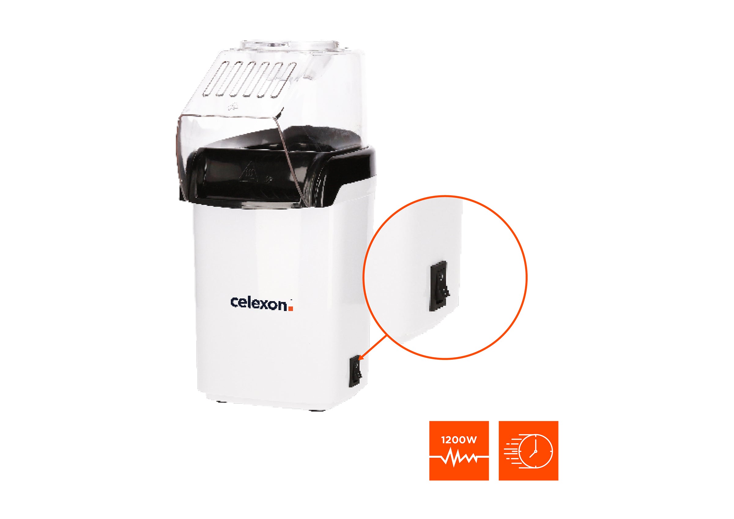 celexon-cinepop-cp150-machine-popcorn-air-chaud-50-g image 8
