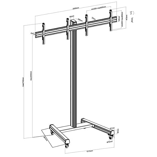 kimex-031-1221k2-support-tv-2-crans-50-55-240-cm image 5