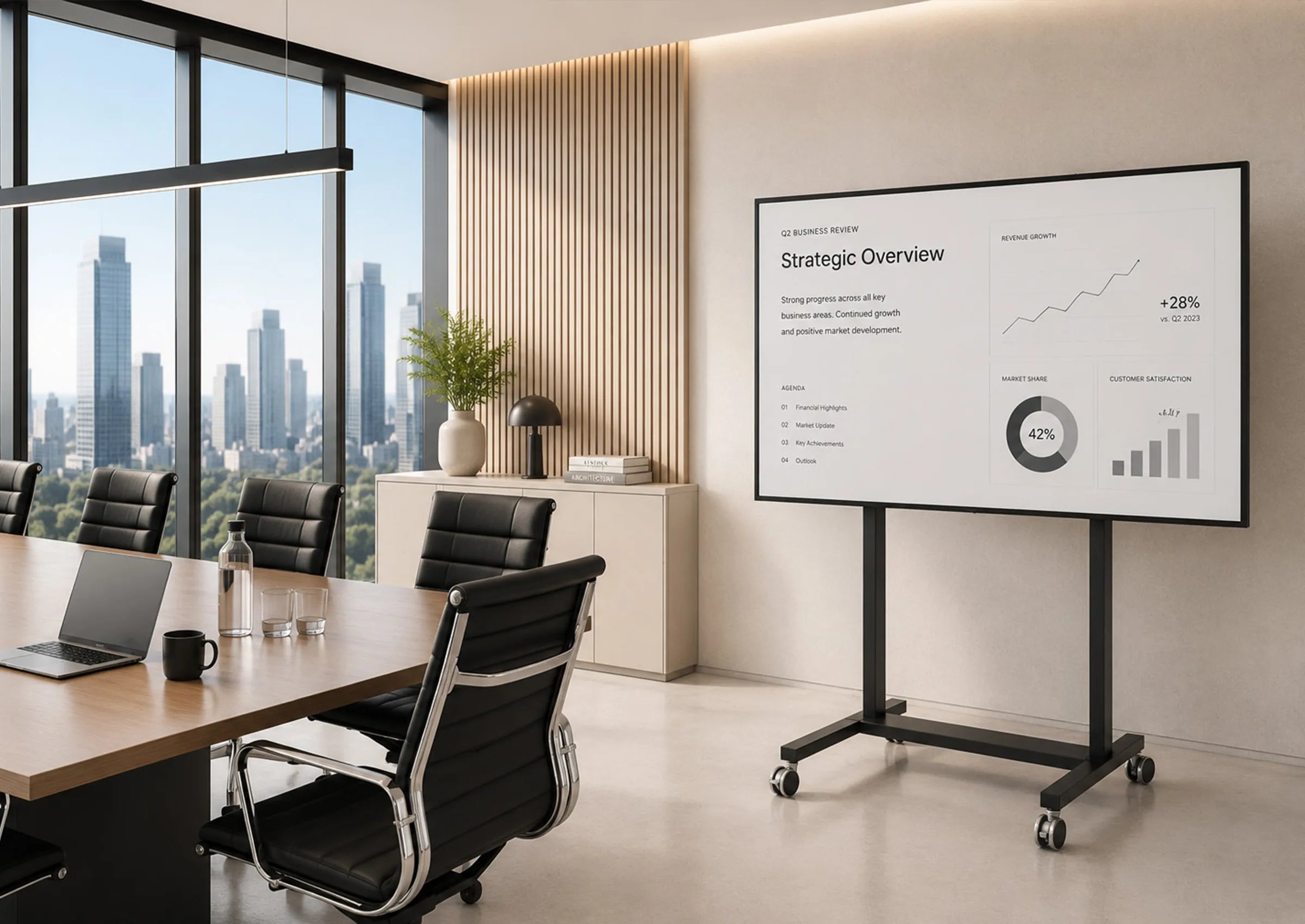 celexon-pro-adjust-42100mw-support-tv-mobile-42-100-noir-120kg image 2