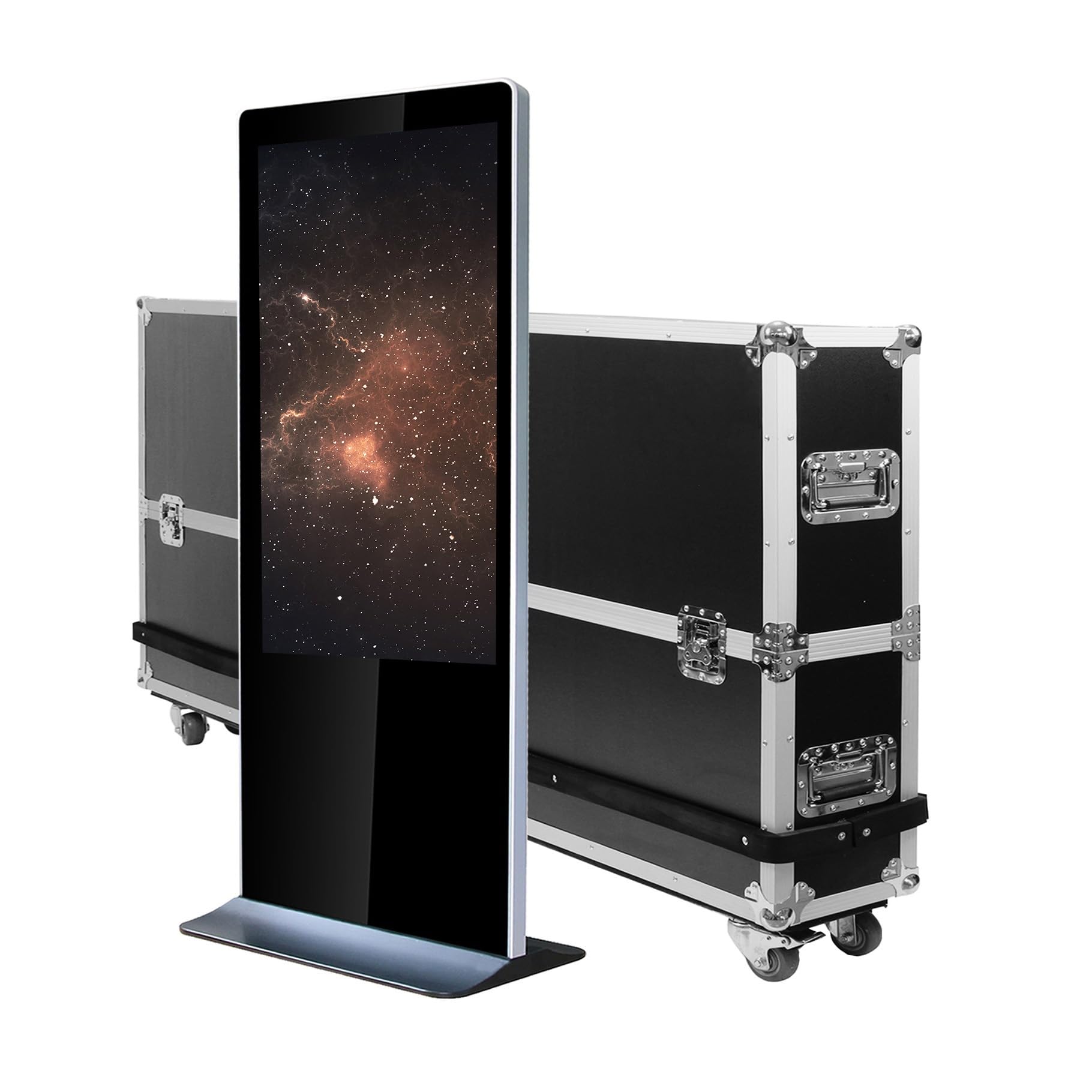 kimex-totems-vid-o-161-4300f-totem-43-full-hd-avec-flightcase image 1