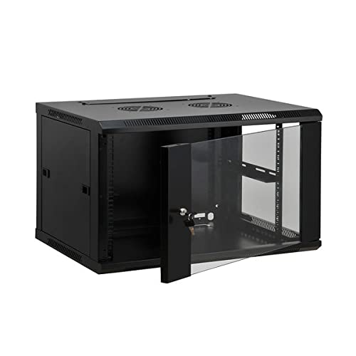 kimex-rack-mural-19-6u-600x450mm-noir-60kg image 4