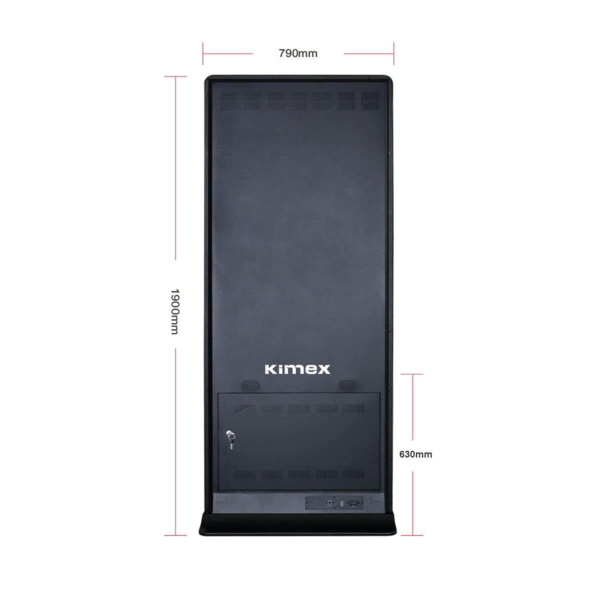 kimex-totems-vid-o-161-5500f-totem-55-full-hd-avec-flightcase image 2