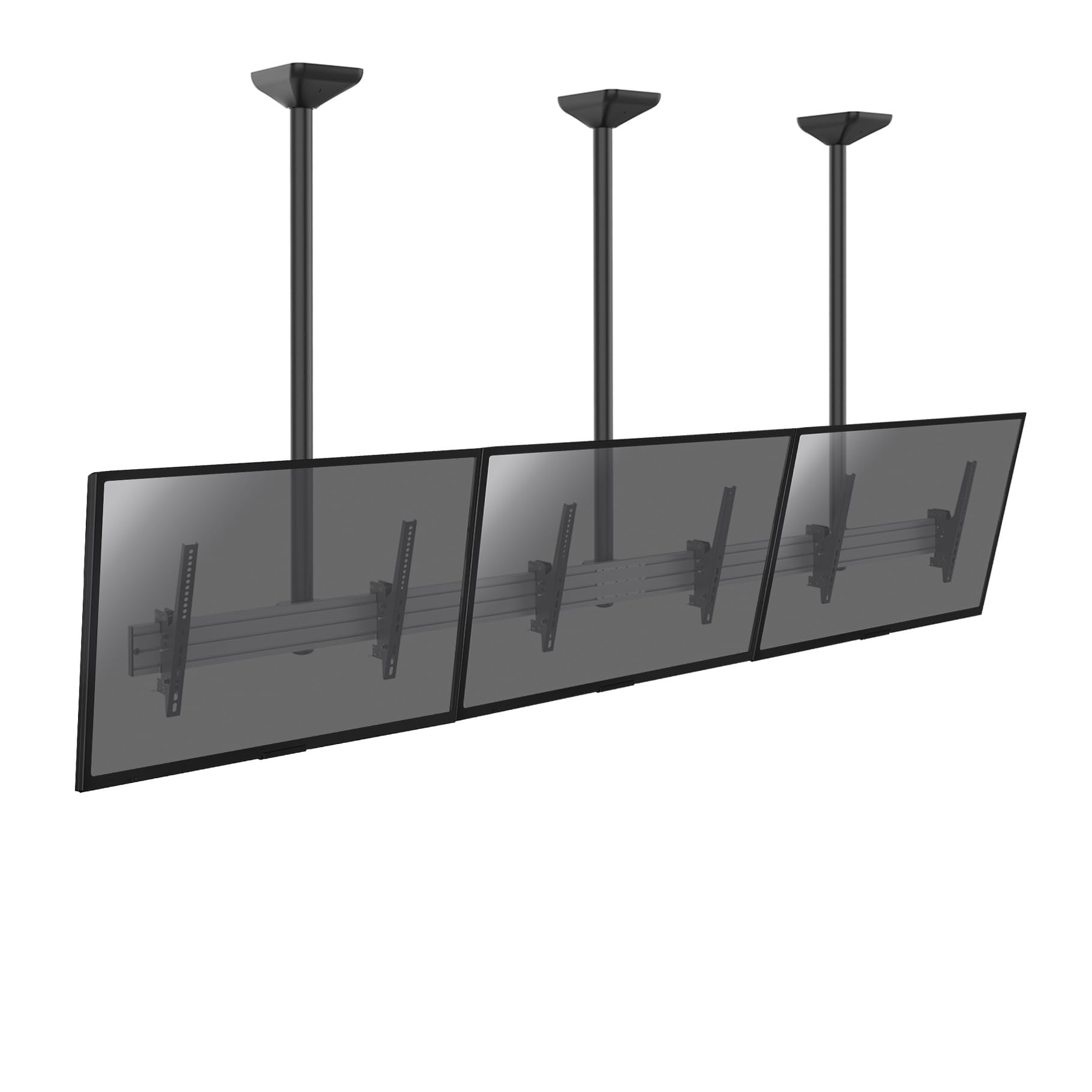 kimex-031-4300k3-support-tv-plafond-3-crans-150cm-inclinable image 1