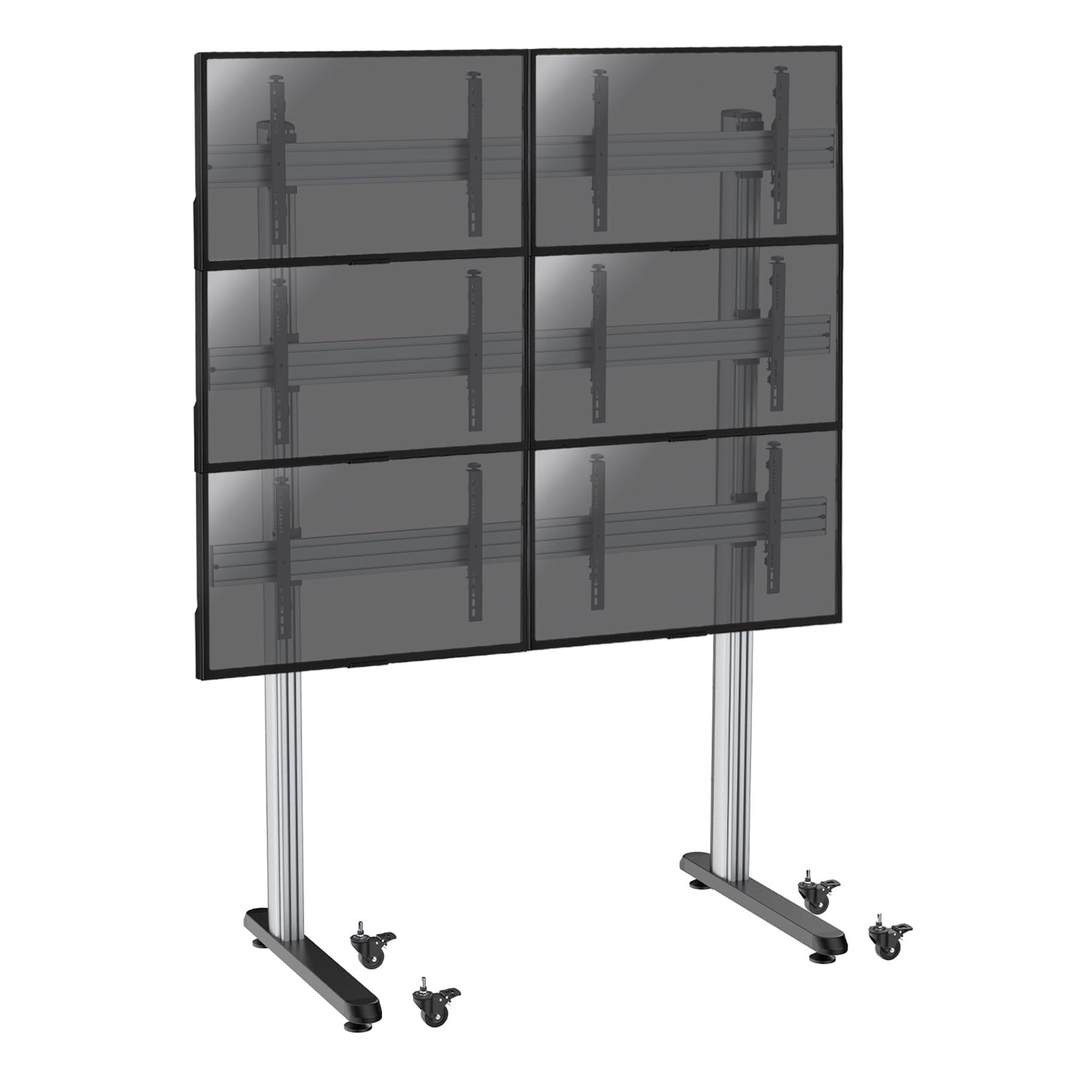 kimex-031-2600k2-support-tv-roulettes-6-crans-45-55 image 1