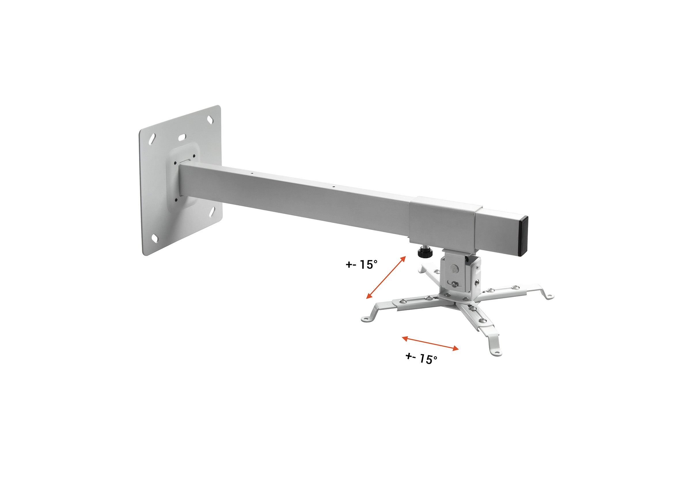 celexon-multicel-wm-support-vid-oprojecteur-mural-60-cm-blanc image 4