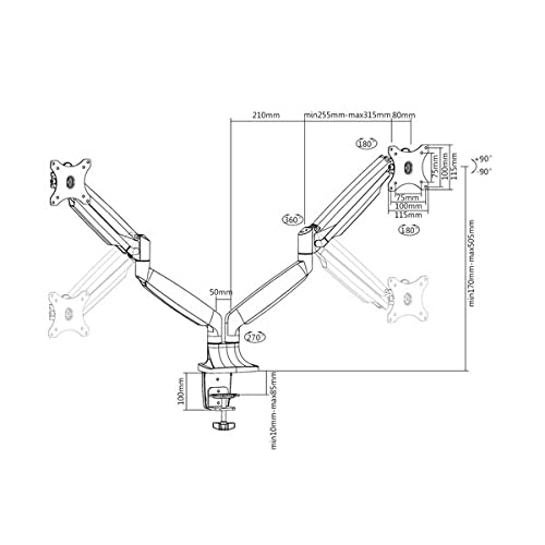 kimex-015-2502-support-2-crans-13-32-gris-vesa image 3