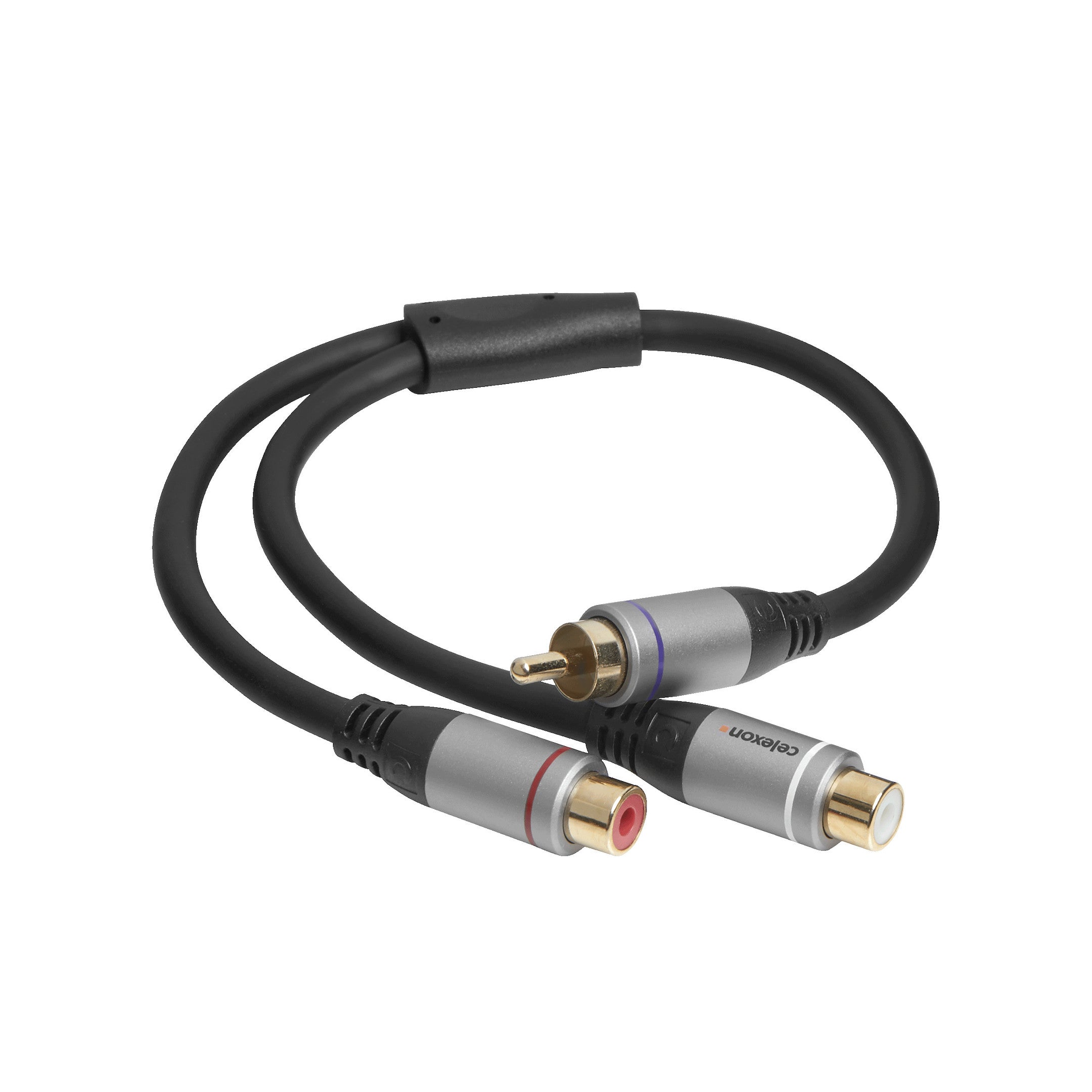 celexon-pro-adaptateur-rca-vers-2x-rca-0-25-m-mono image 4