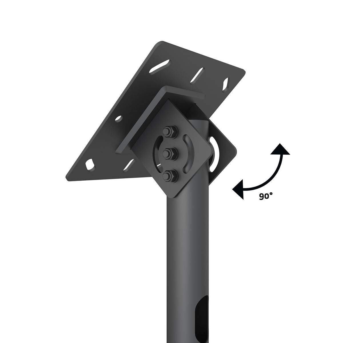 kimex-014-6013-support-tv-plafond-3-crans-50-75 image 3