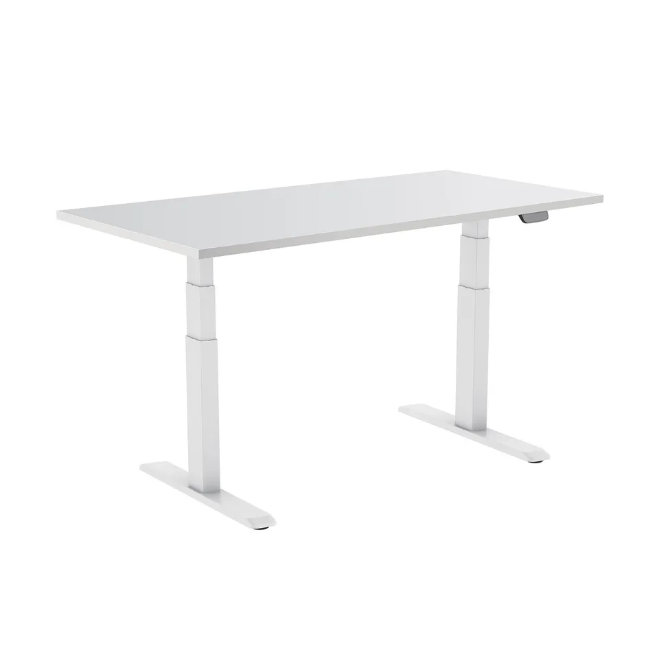 kimex-150-2318k2w-bureau-motoris-assis-debout-180-tout-blanc image 1