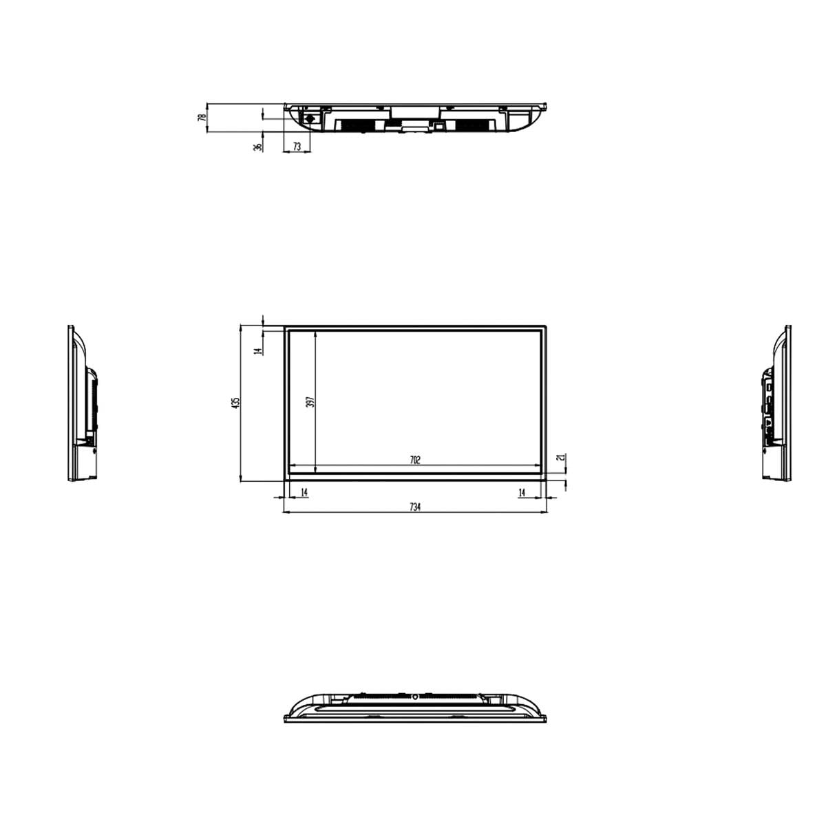 kimex-crans-163-3235-moniteur-32-full-hd-350-cd-m-16-7 image 2