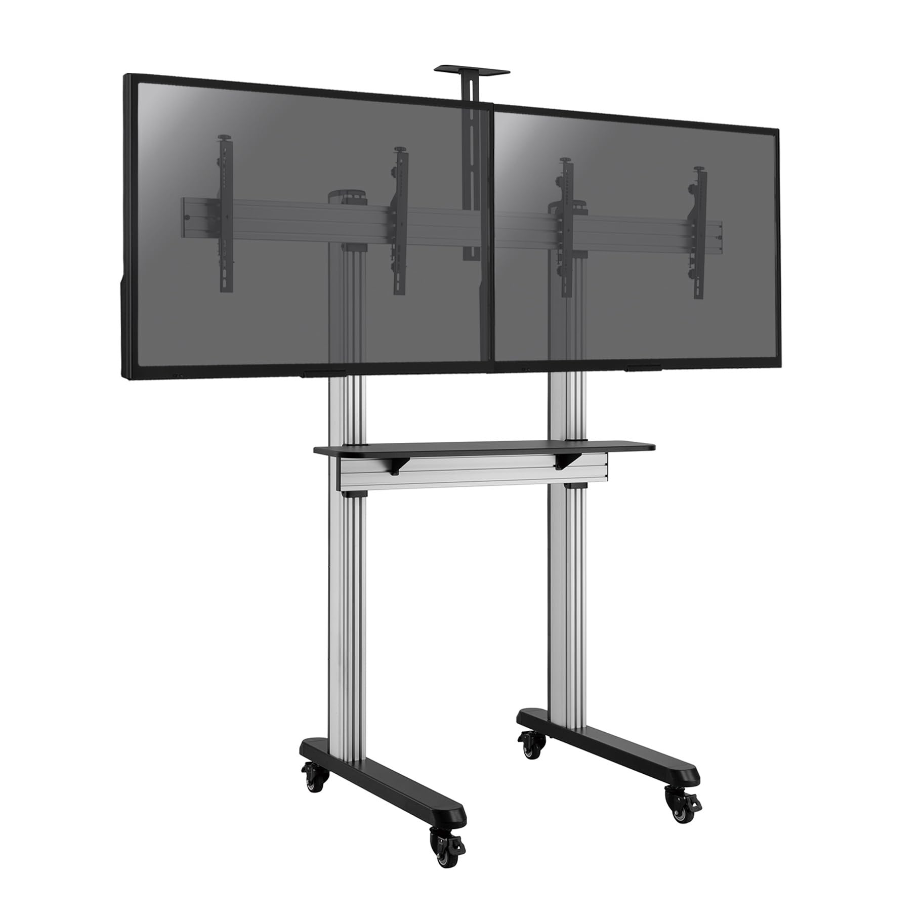 kimex-031-2200k2-support-tv-double-45-55-roulettes image 1