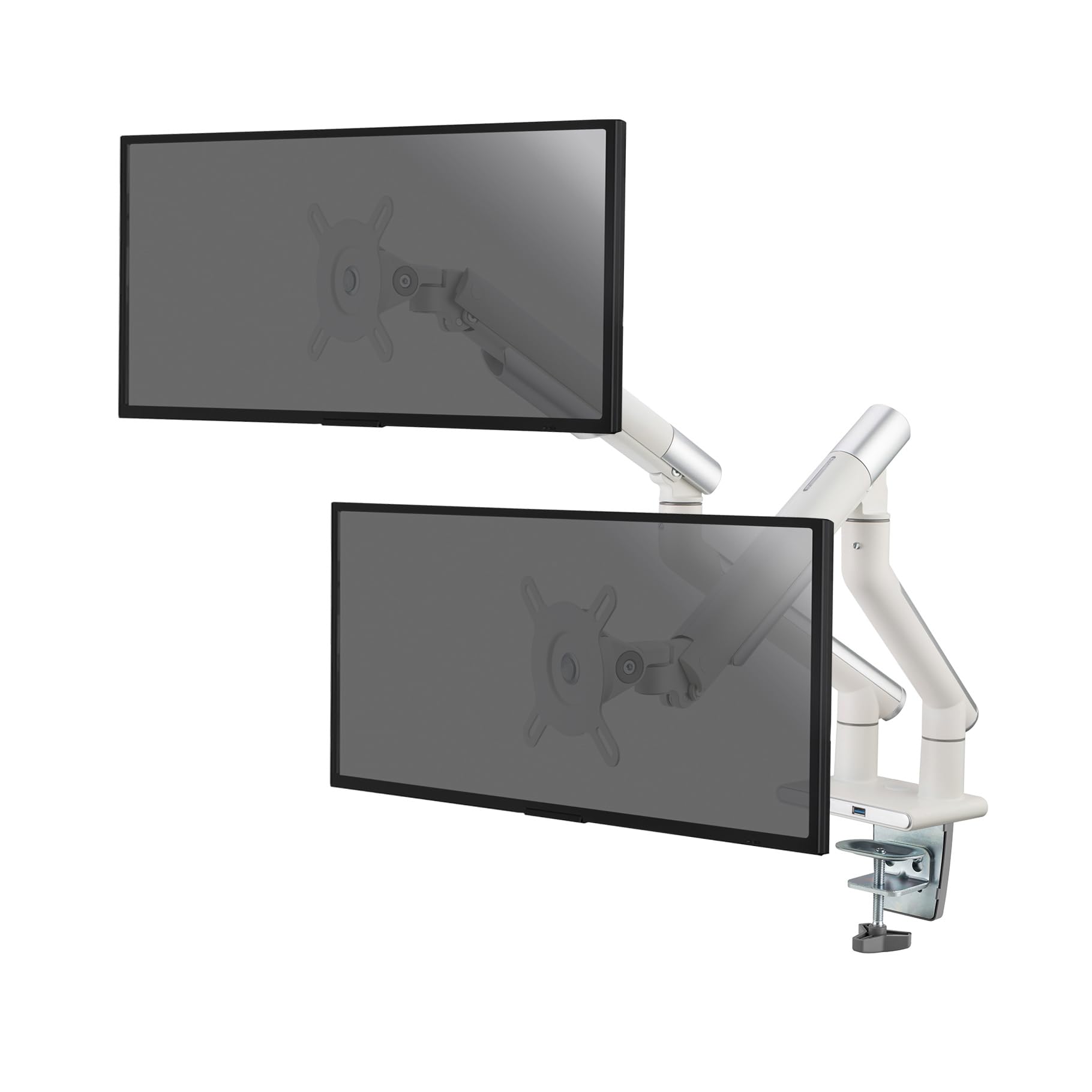 kimex-015-2412-support-double-cran-17-32-blanc-usb image 1
