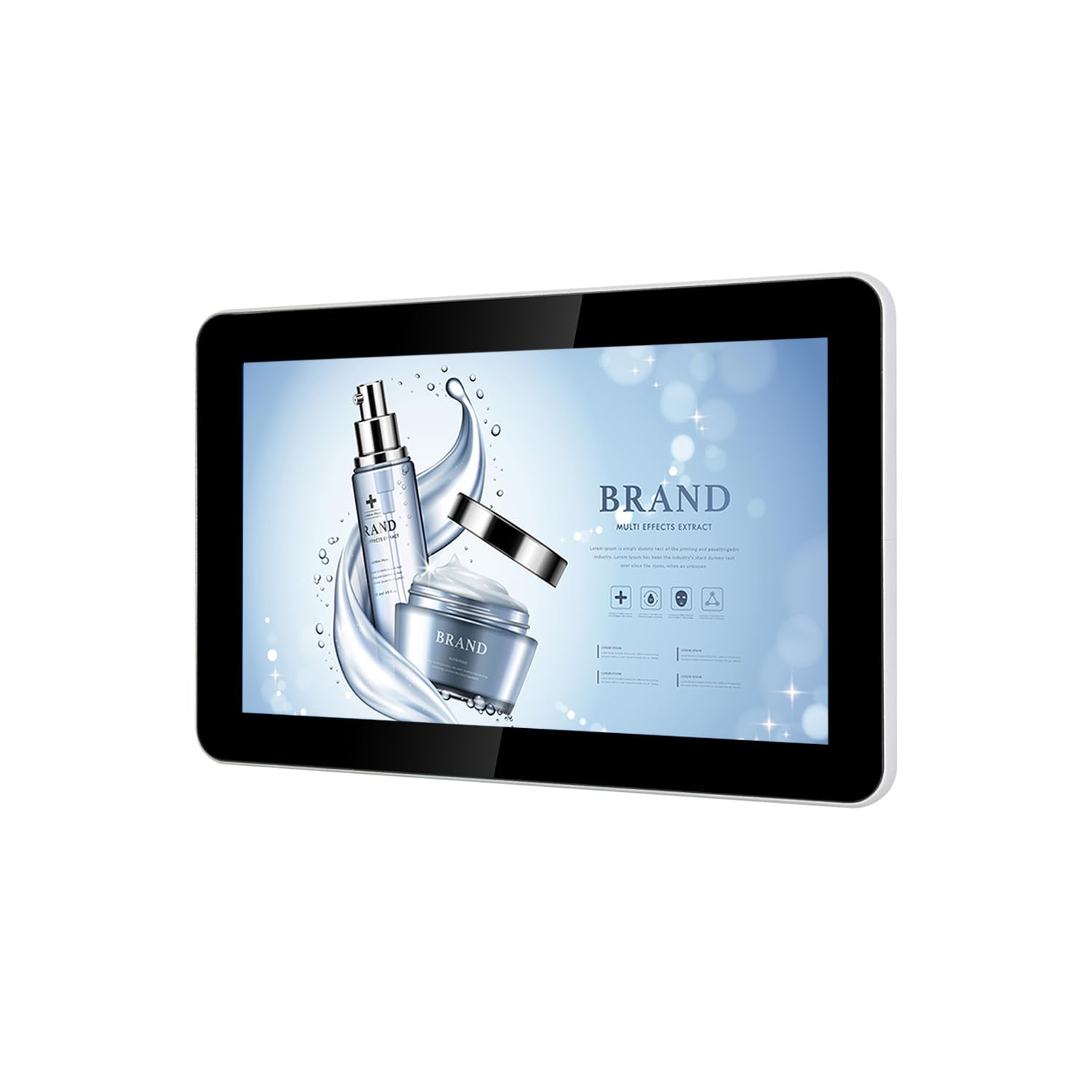 kimex-160-1010-cran-10-1-pouces-24-7-noir-350-cd-m image 1