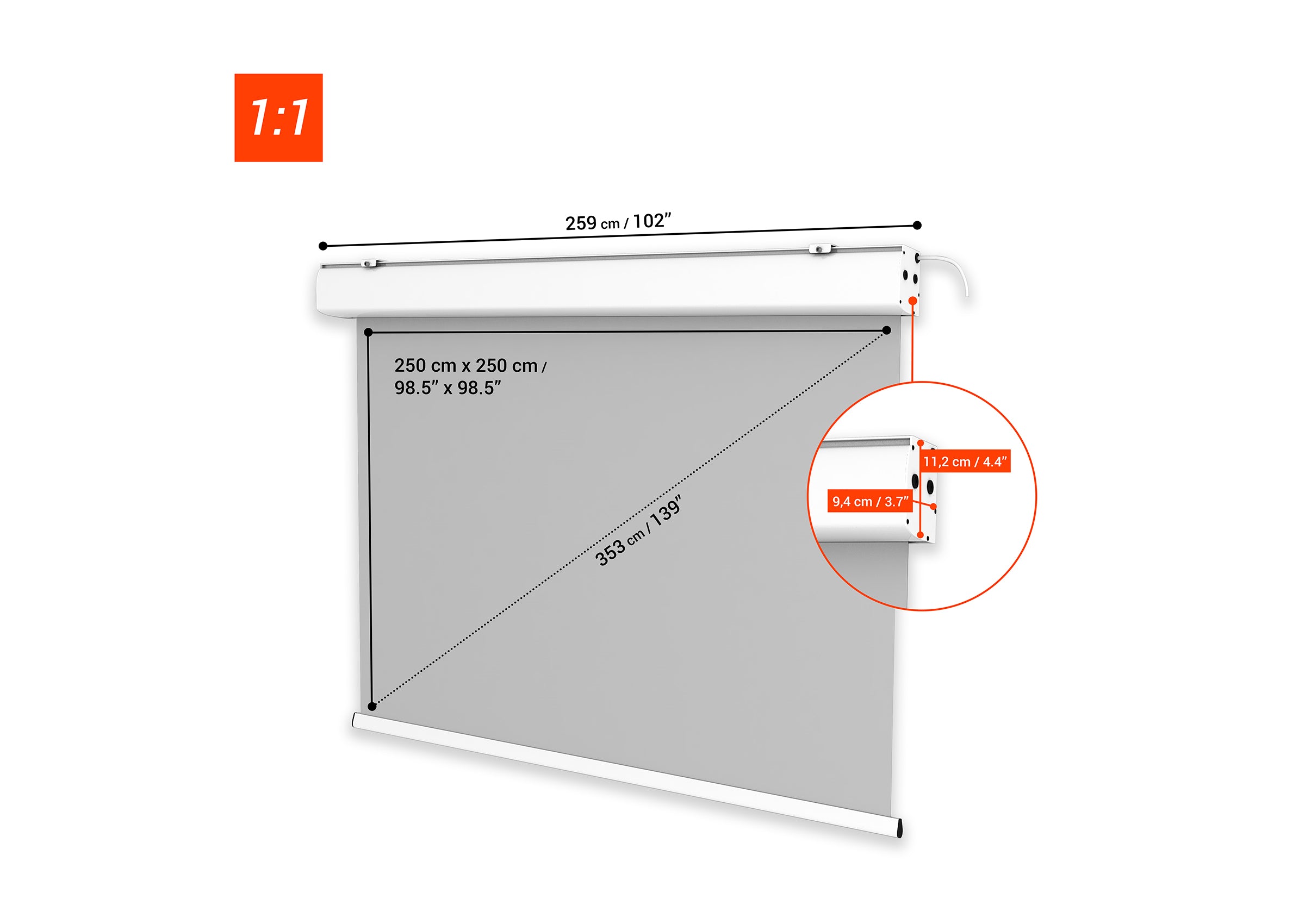 celexon-expert-cran-projection-motoris-300x187-cm-16-10 image 8