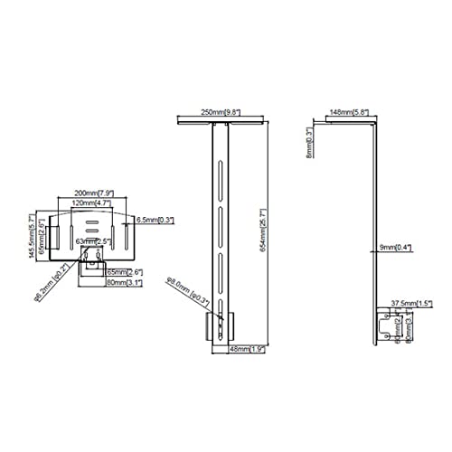 kimex-031-1035-support-cam-ra-tag-re-visio-5-kg-r-glable image 3