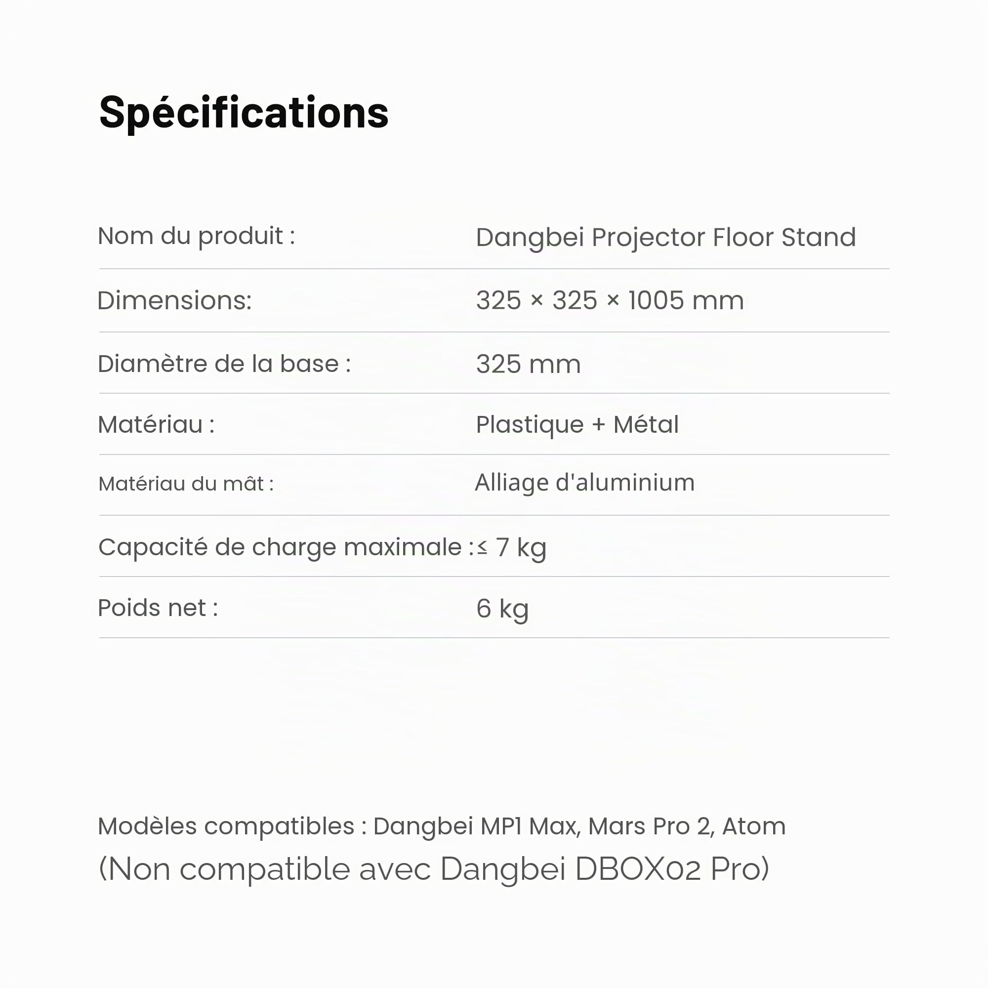 dangbei-support-de-sol-projecteur-r-glable-9-80-cm-noir image 7