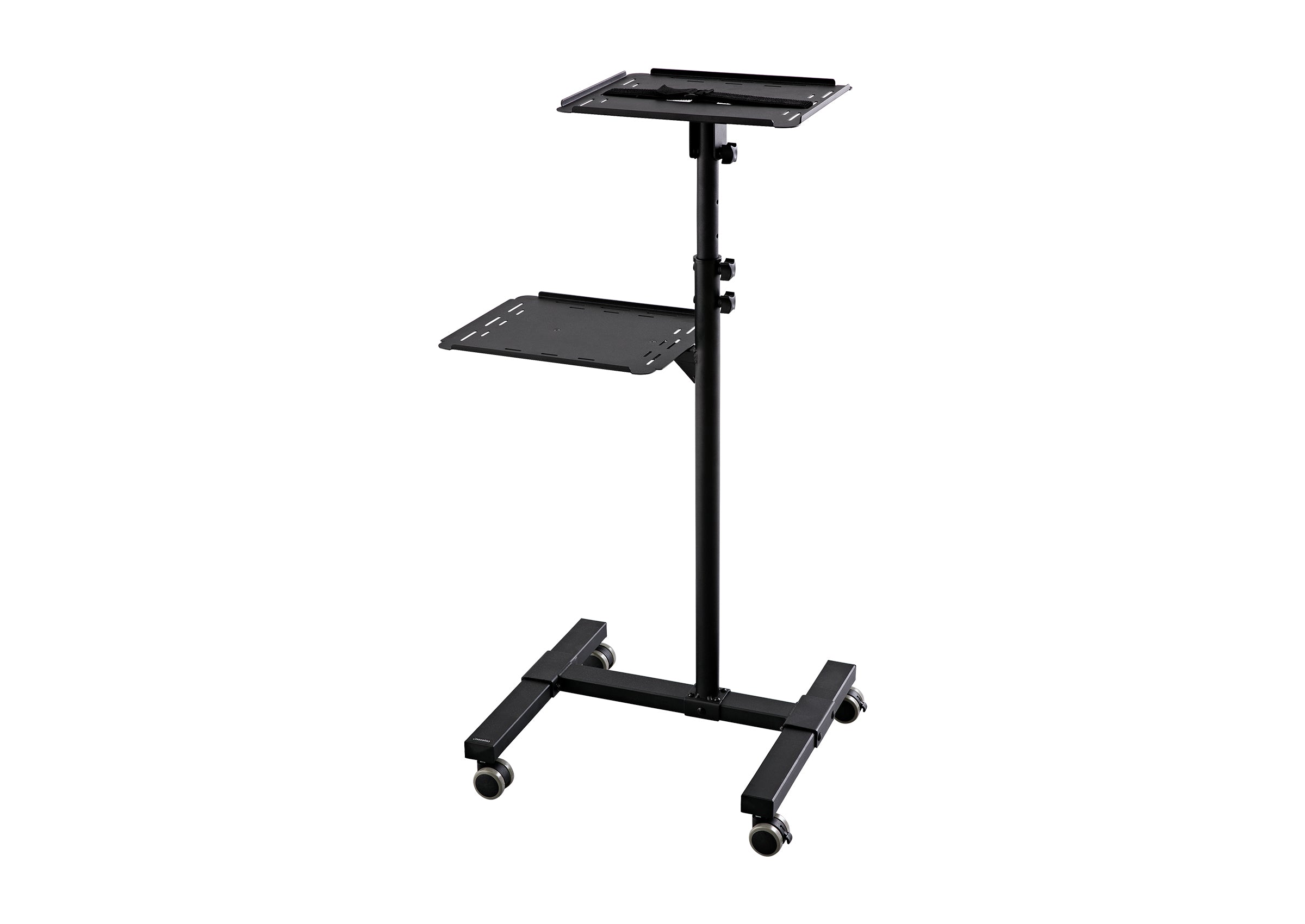 celexon-pt3020-table-vid-oprojecteur-mobile-noire-2-plateaux image 2