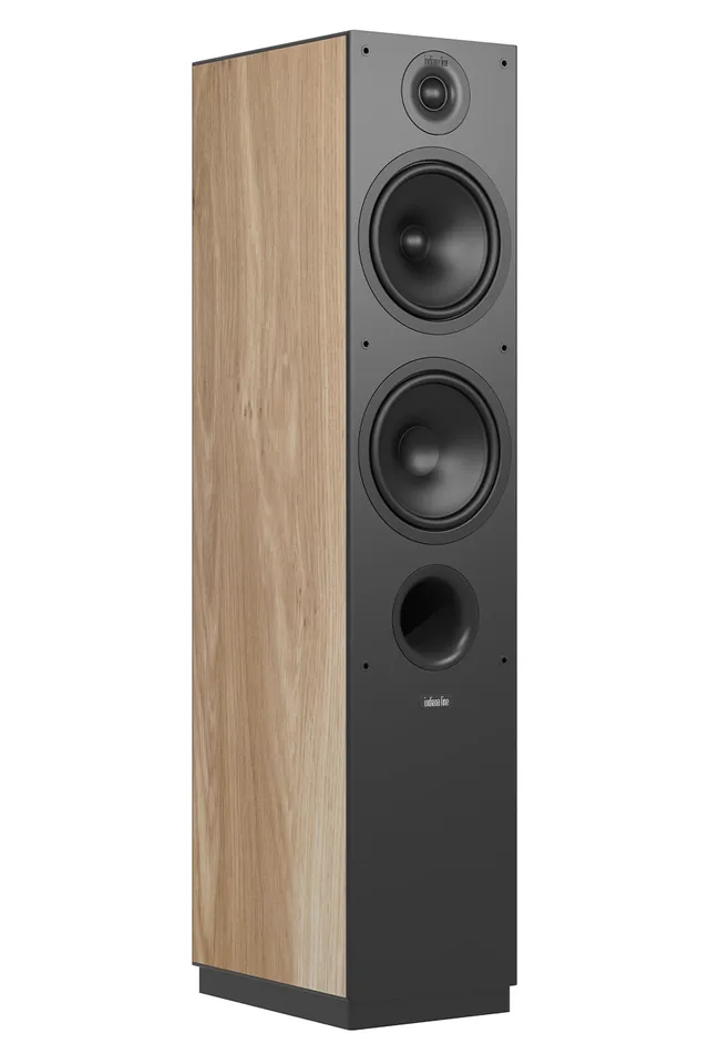 indiana-line-nota-6-enceinte-colonne-ch-ne-noir-2-5-voies image 1