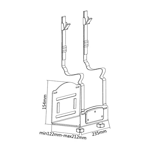 kimex-039-0001-support-unit-centrale-mural-r-glable image 3
