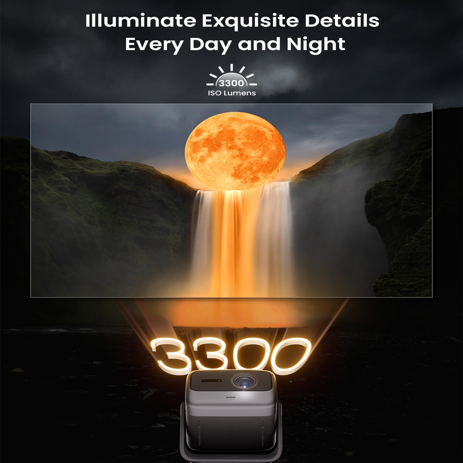 jmgo-n1s-ultime-vid-oprojecteur-4k-laser-3300-lumens image 2