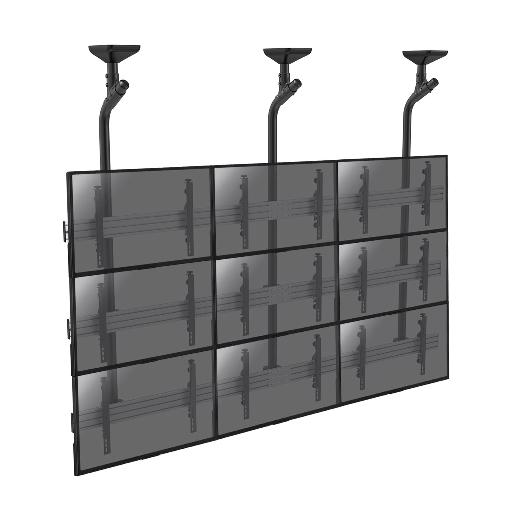 kimex-031-4900k-support-tv-plafond-9-crans-45-50-inclinable image 1