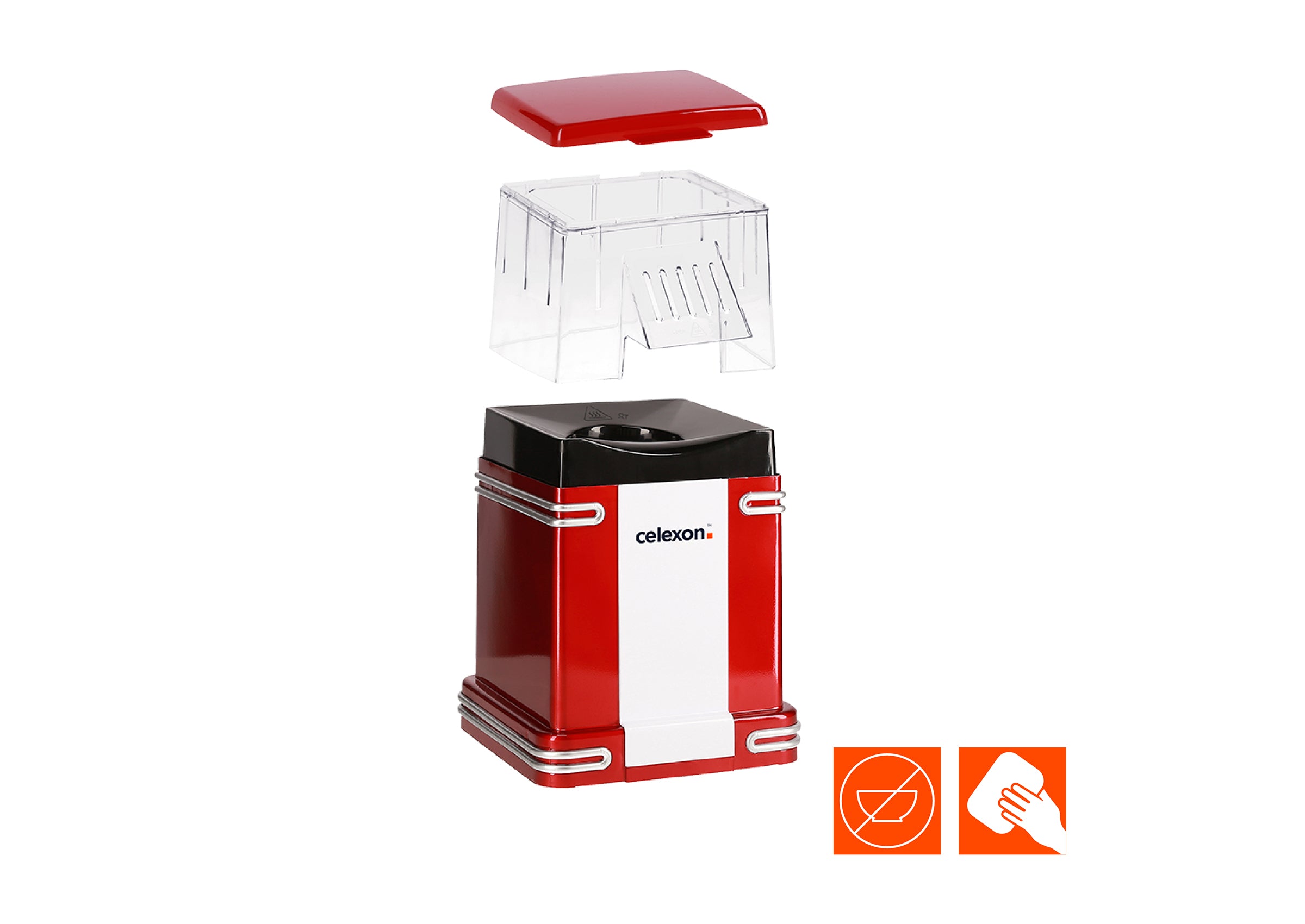 celexon-cinepop-cp250-machine-popcorn-air-chaud-100-g image 3