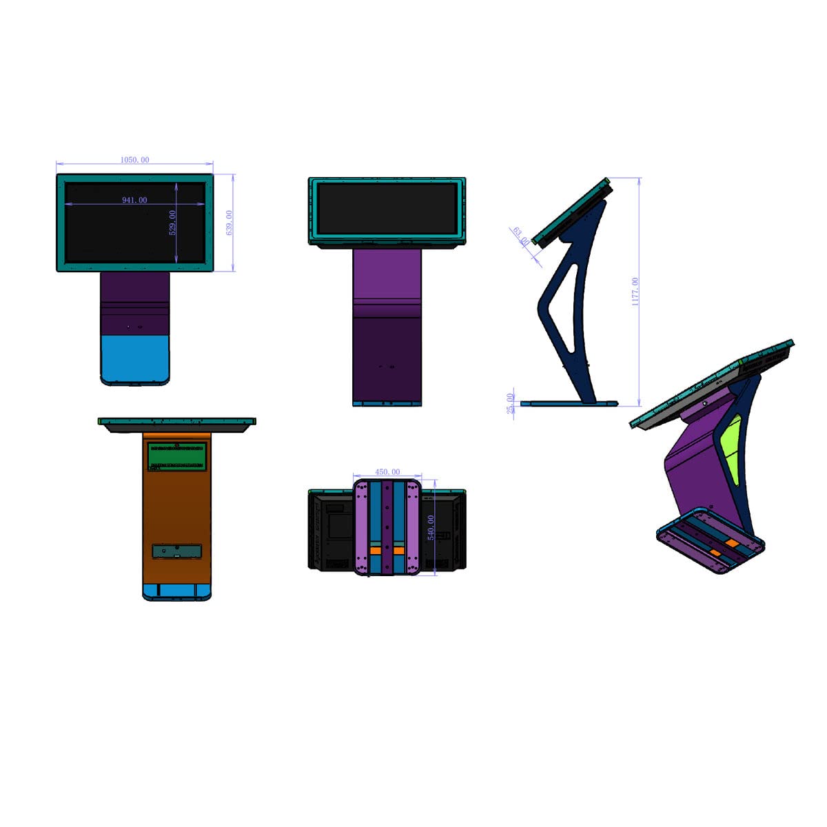 kimex-bornes-interactives-165-4300tp-borne-tactile-43-full-hd image 5