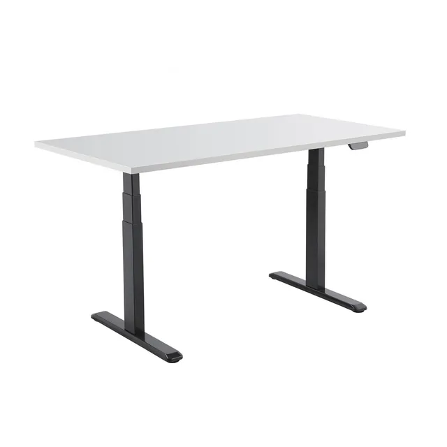 kimex-150-2512k2w-bureau-assis-debout-motoris-120x75-blanc-noir image 1